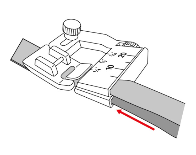 Adjustable Bias Tape Binding Foot – Amain-rc