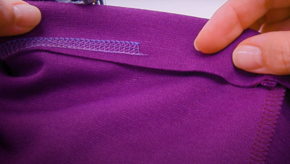 B62 AIRLOCK Tutorial Coverstitch Default Settings and Test Sewing